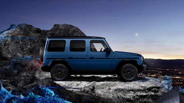 Mercedes-Benz G 580 with EQ Technology front view
