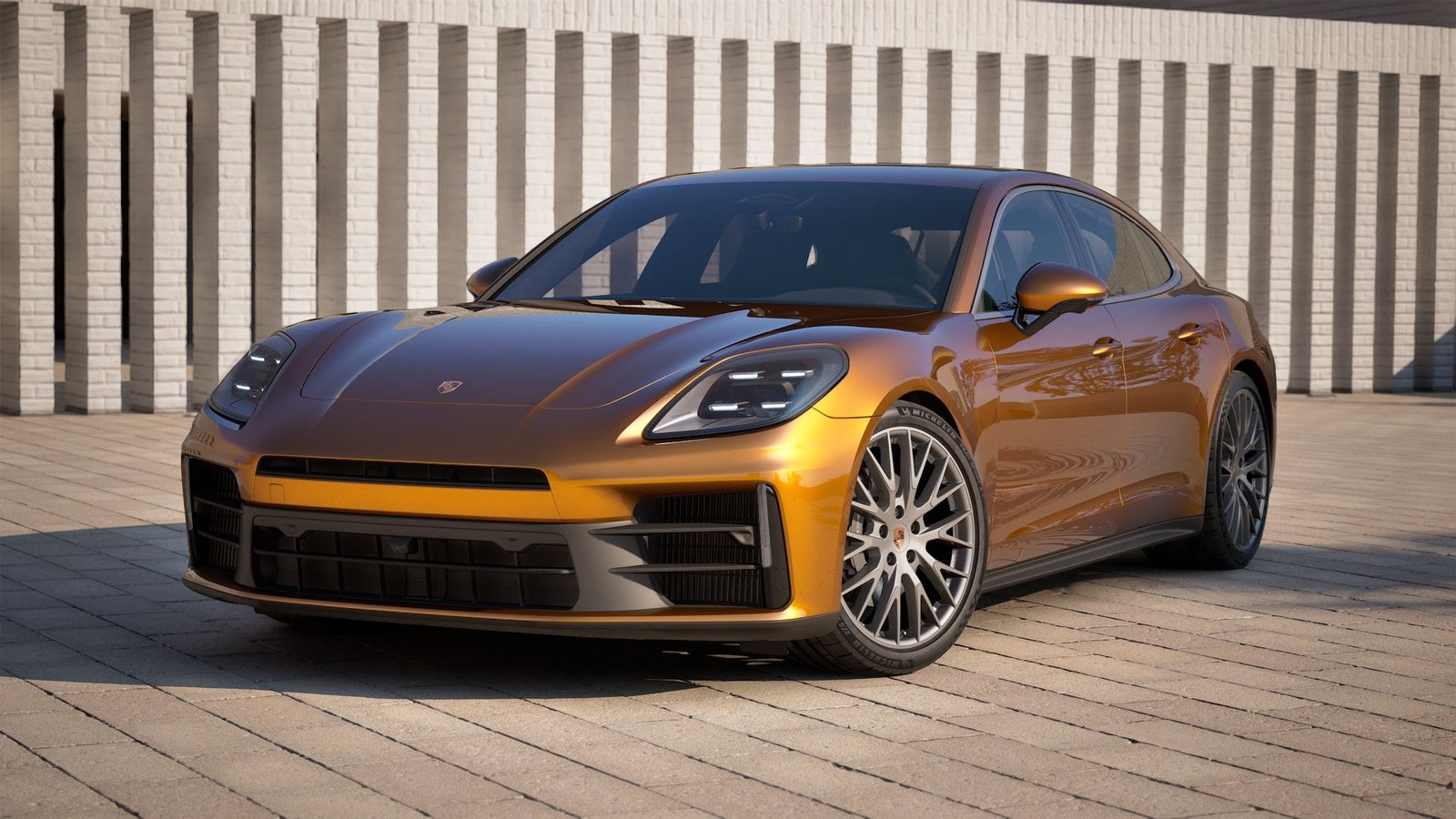 Porsche Panamera front view