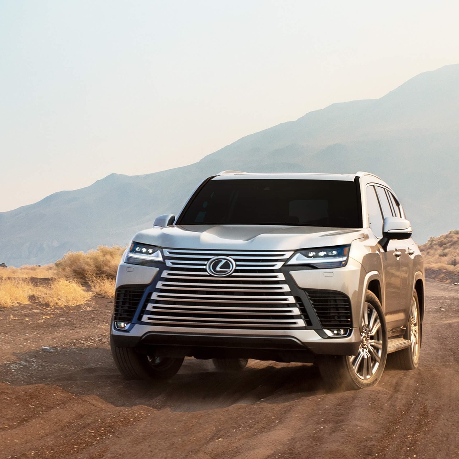 Lexus LX 500d Urban front view